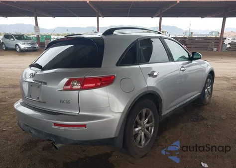 2008 Infiniti Fx35 z USA, uszkodzony, nr VIN JNRAS08U88X100453